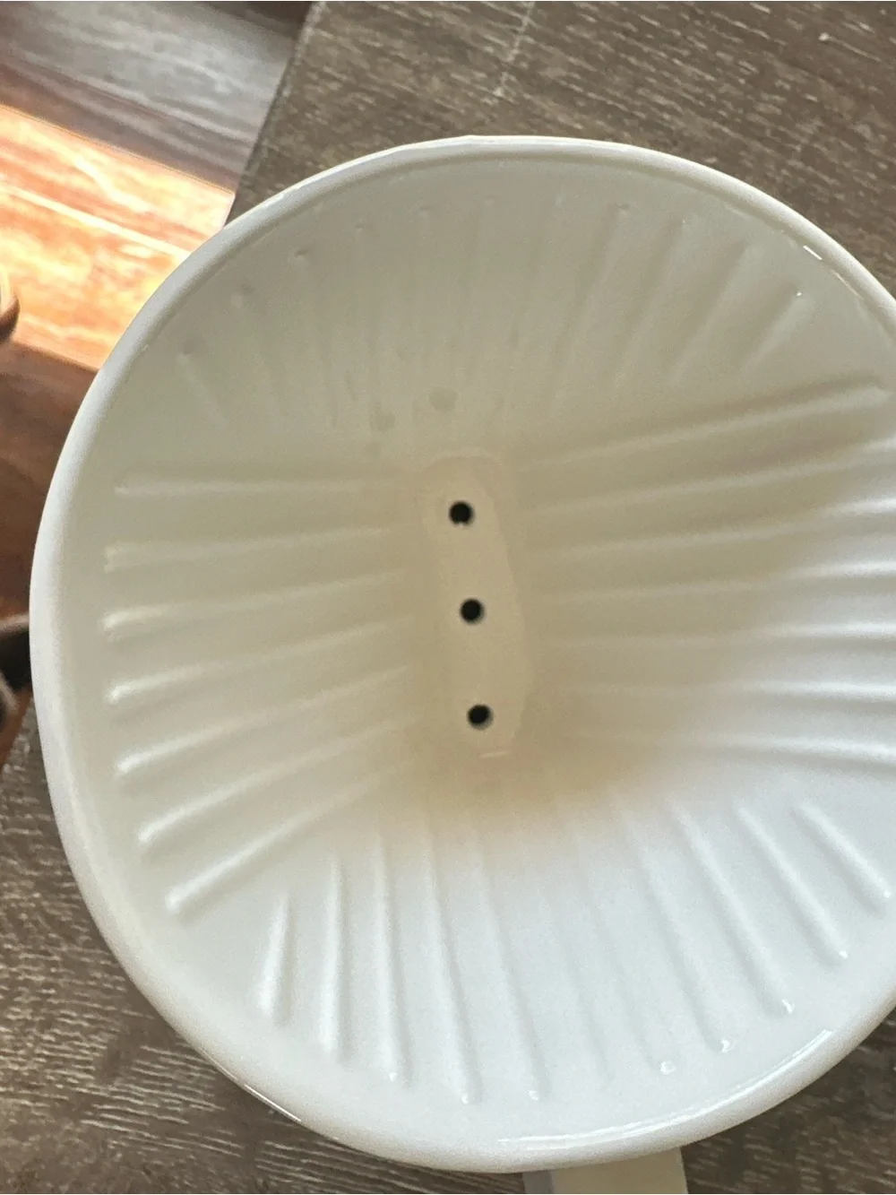 Simply Charmed Pour Over Coffee Drip White